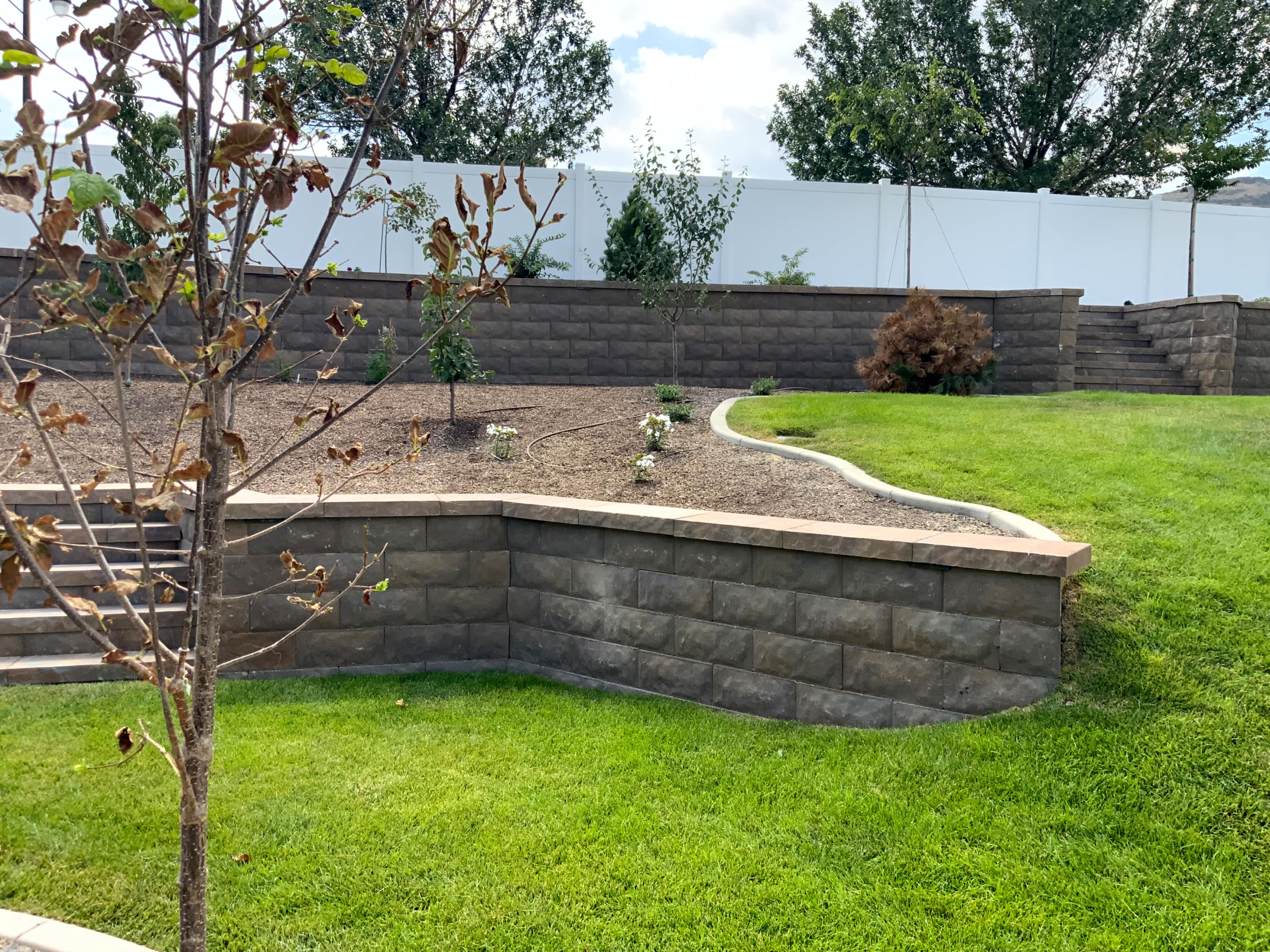 Terraced Edible Garden