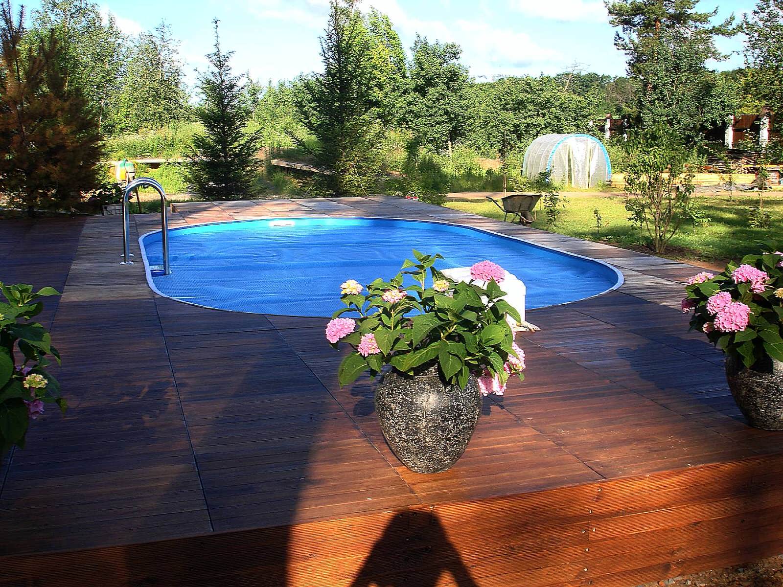 Оформление бассейна