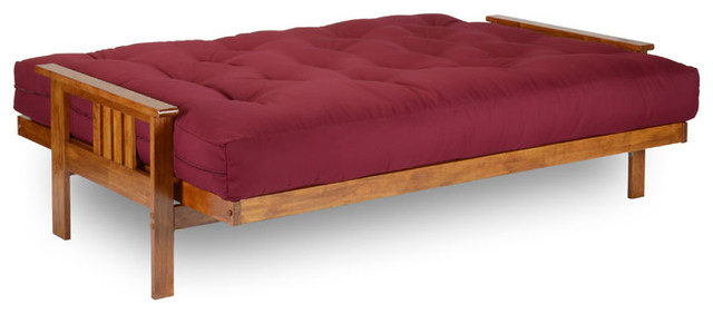 Stanford Futon Frame - Soild Hardwood, Full - Craftsman - Futon Frames ...