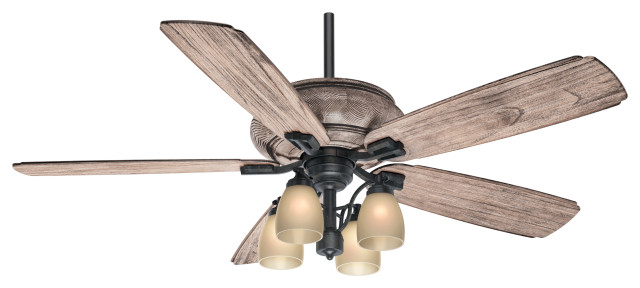 Casablanca 60 Heathridge Tahoe Ceiling Fan With Light And Wall