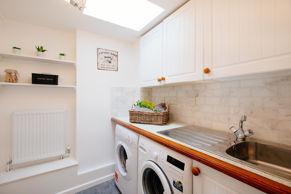 Photo of a traditional laundry room in Cornwall.