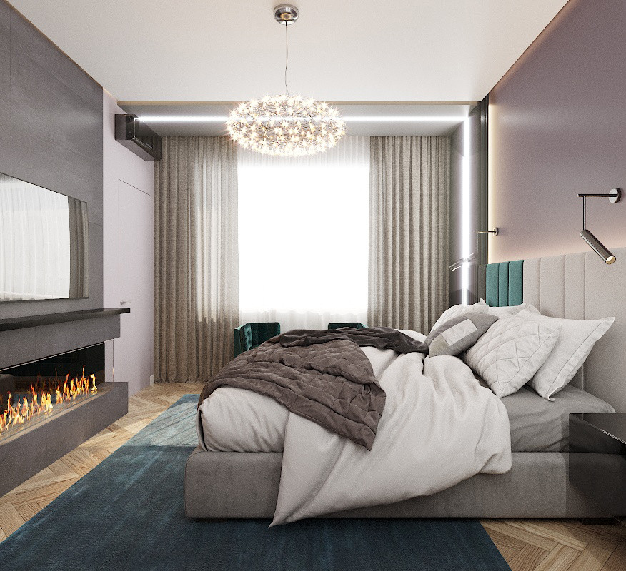 Интерьеры загородного дома в ЖК Олимпийский