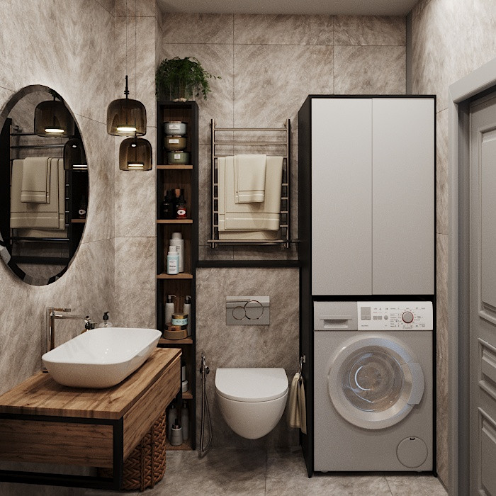 Дизайн квартиры 50 кв.м.