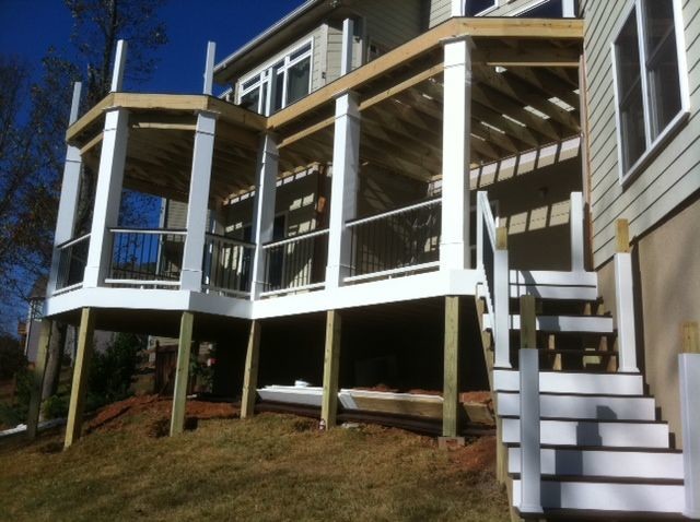 Decks and Porches contemporary-terrace