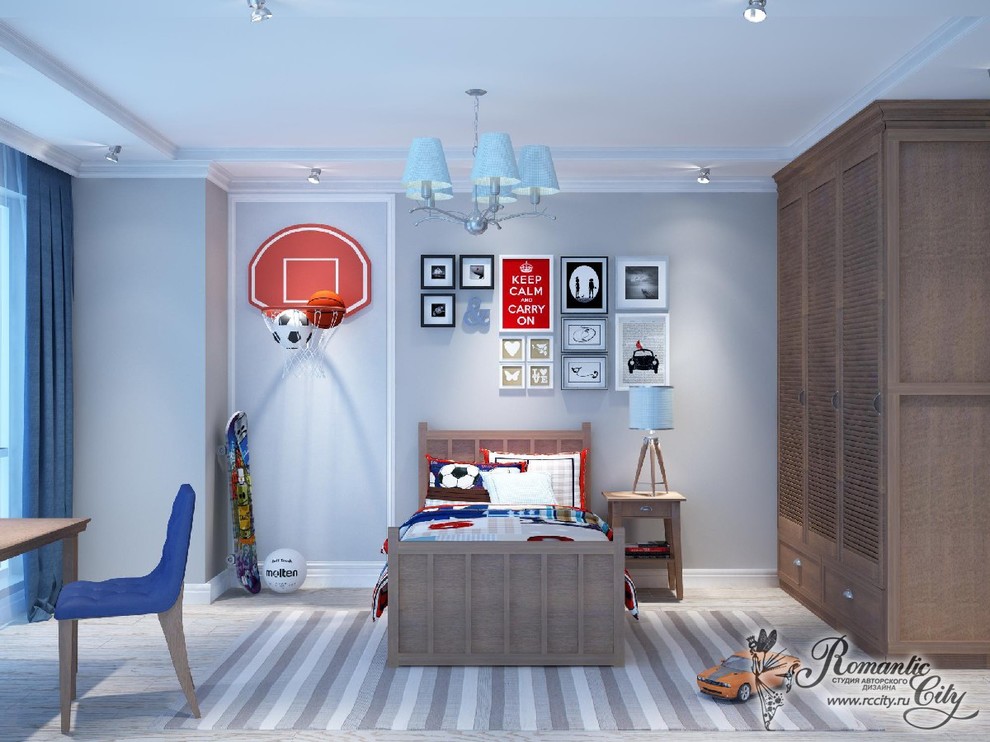 Дизайн трехкомнатной квартиры в светлых тонах