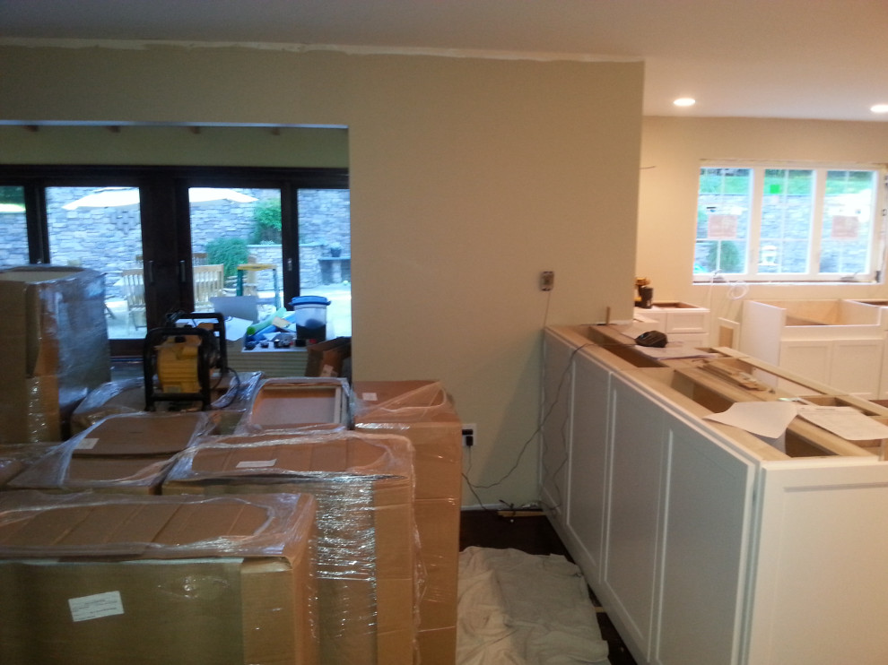 Stacy M Custom Kitchen Flooring + Bump out