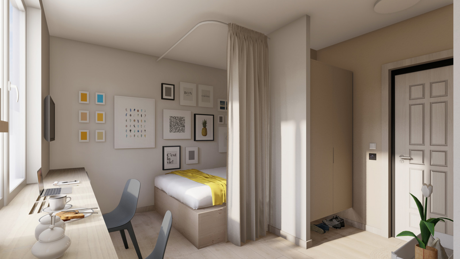 СОЧИ ВЕСЕЛАЯ (СТУДИЯ В АРЕНДУ) 20М