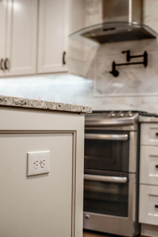 Inspiration for a transitional home design remodel in DC Metro