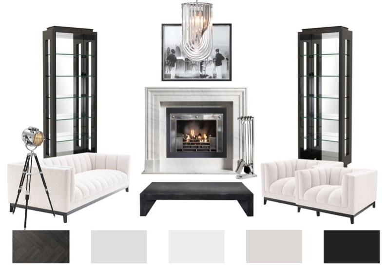 Неоклассика с элементами ар-деко