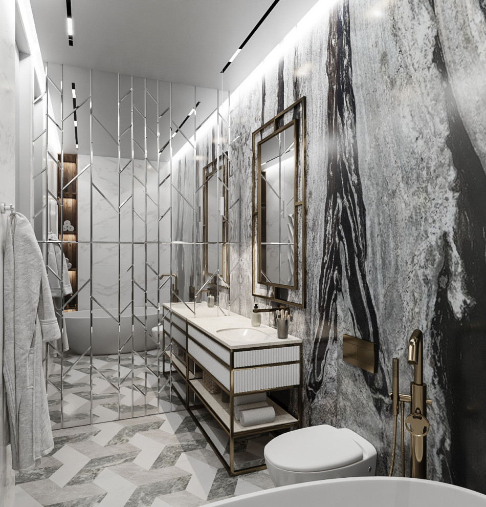 Дизайн квартиры в Москве ЖК Дыхание