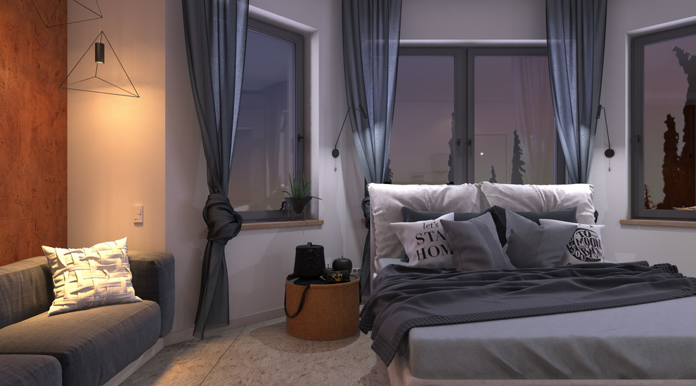 Спальня в загородном доме