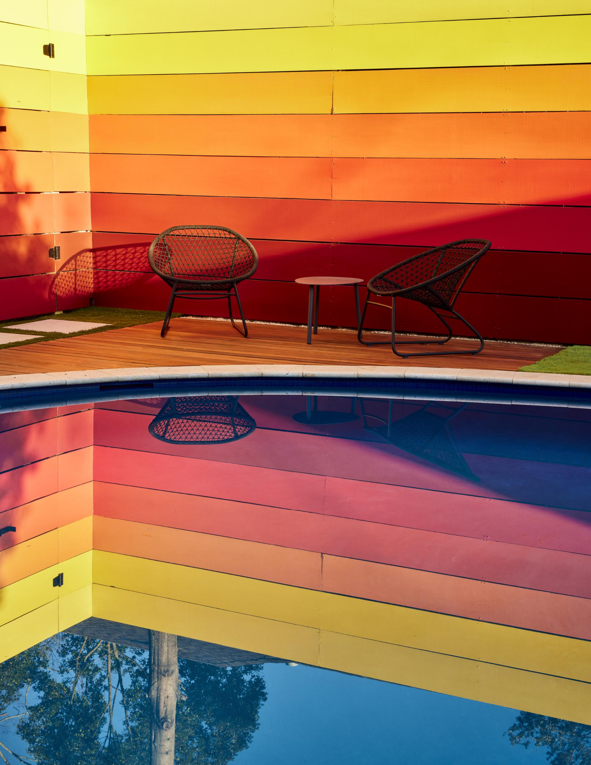 Saturated Backyard Renovation
