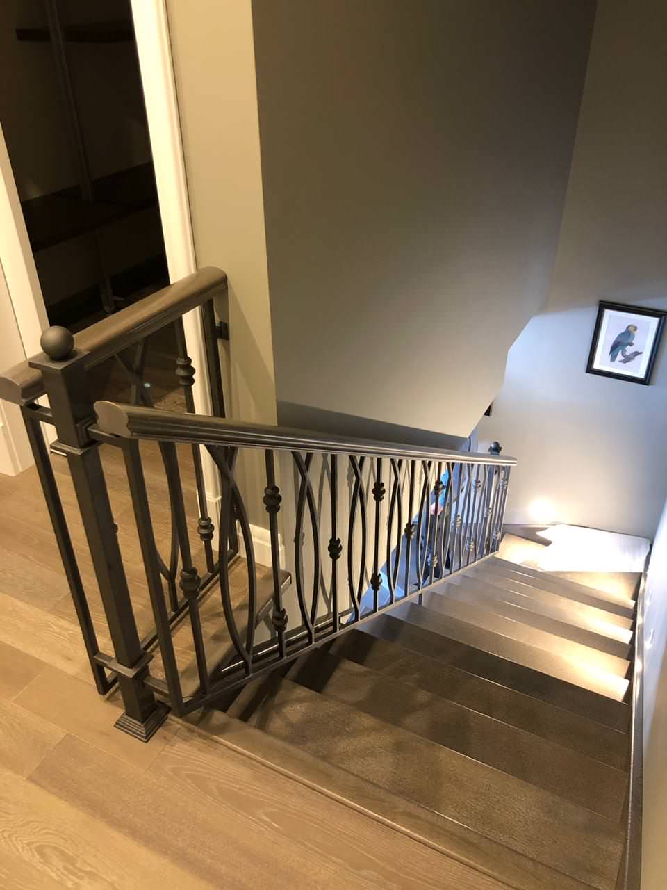 Лестничное ограждение