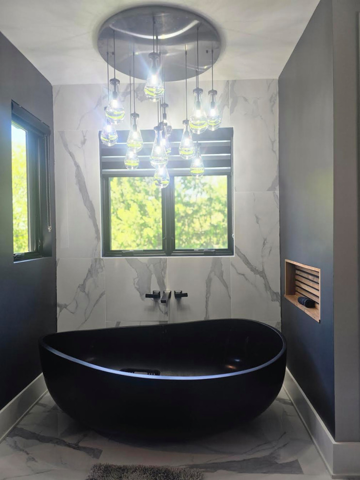 Soaking Tub Bathroom Remodel