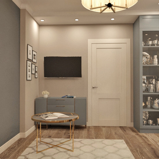 Квартира в Долгопрудном с Панно Ракушка