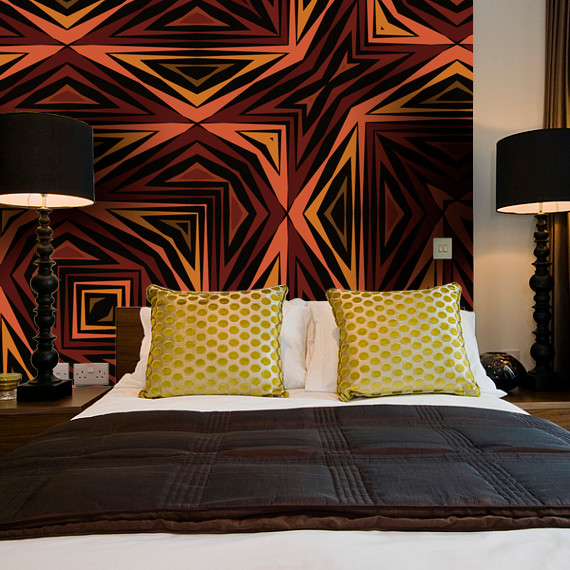 Принты обоев и стеновых панно