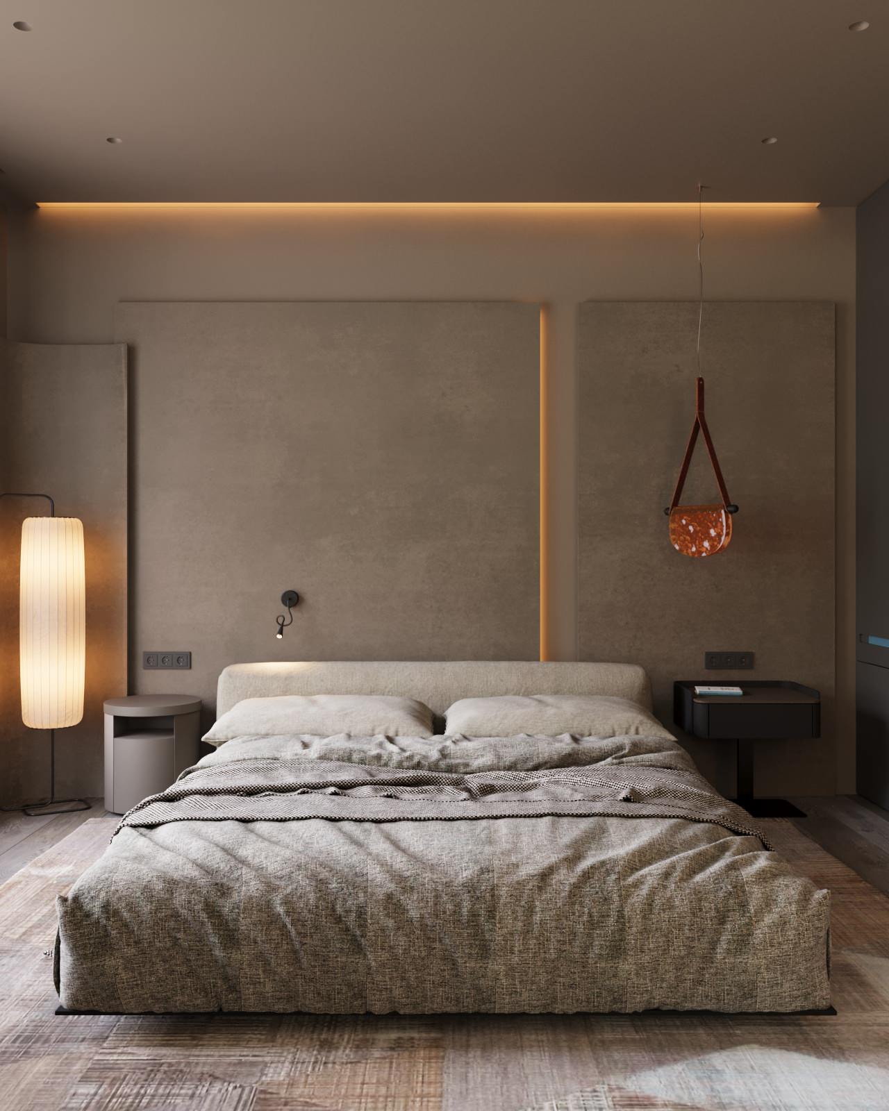 Проект двухкомнатной квартиры в Жк Петровская Доминанта, Современный стиль