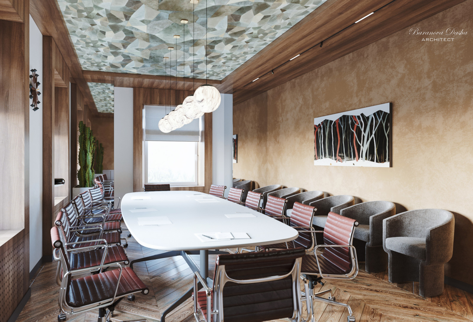 Интерьеры офиса строительной компании