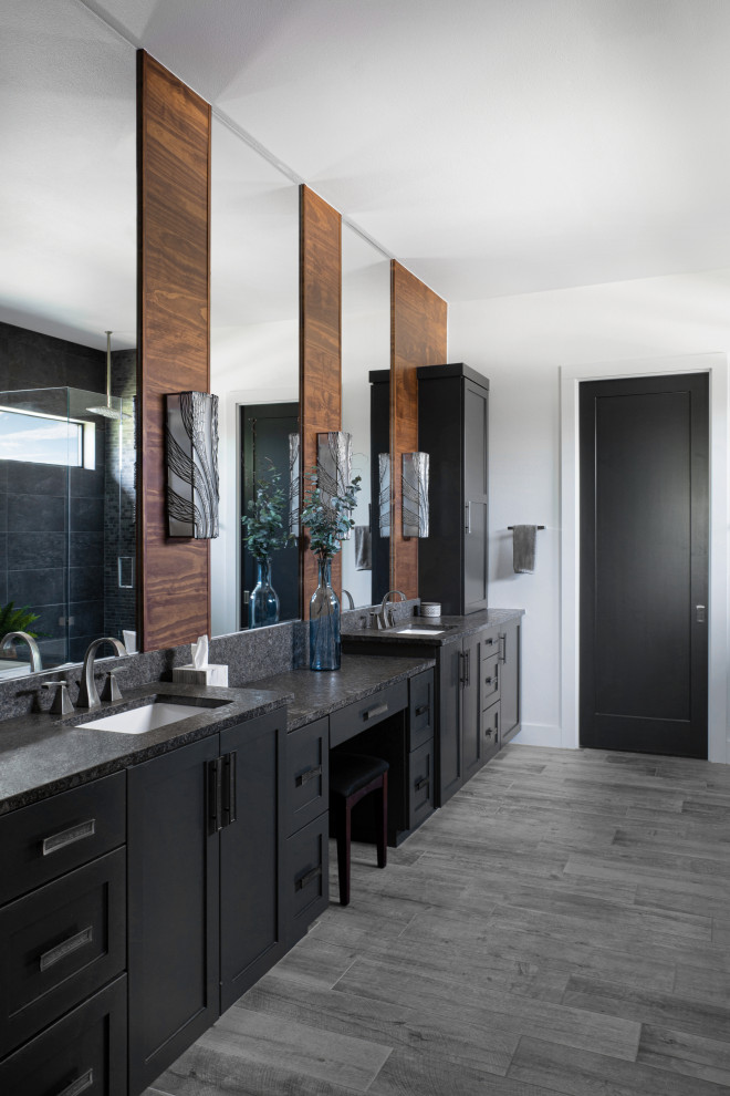 Organic Modern Master Bathroom Modern Bathroom Austin by Kelley