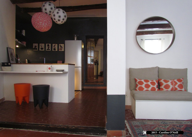 Maison XVI&egrave;me - Var eclectic-living-room