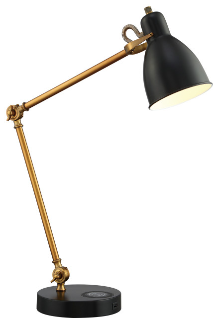 Wellington Table Lamp - Antique Brass