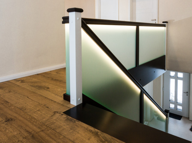 Treppe mit Leuchthighlights 