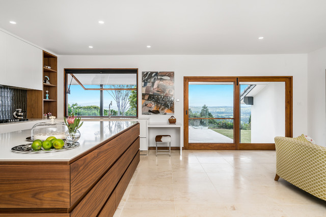 Modernise 1970's Style Home contemporary-kitchen