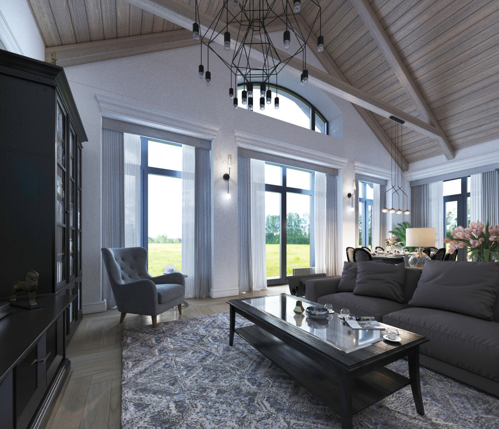 Интерьер частного жилого дома