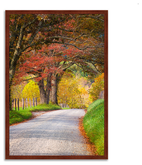 "Country Road I", Framed Photograph Print, Ready To Hang Contemporary