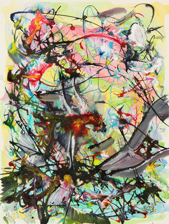 Entanglement 52 Cloudy, Then Monsters Original By Blake Brasher