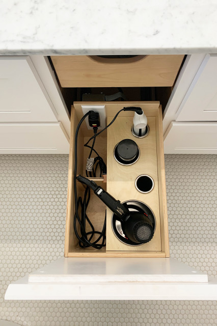 Vanity Outlet Drawer