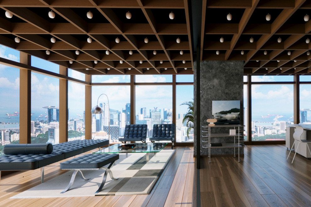 3d визуализация офиса