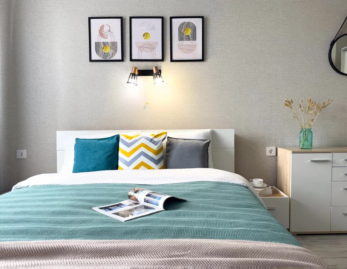 Хоумстейджинг квартиры для посуточной аренды в ЖК "Селигер Сити"