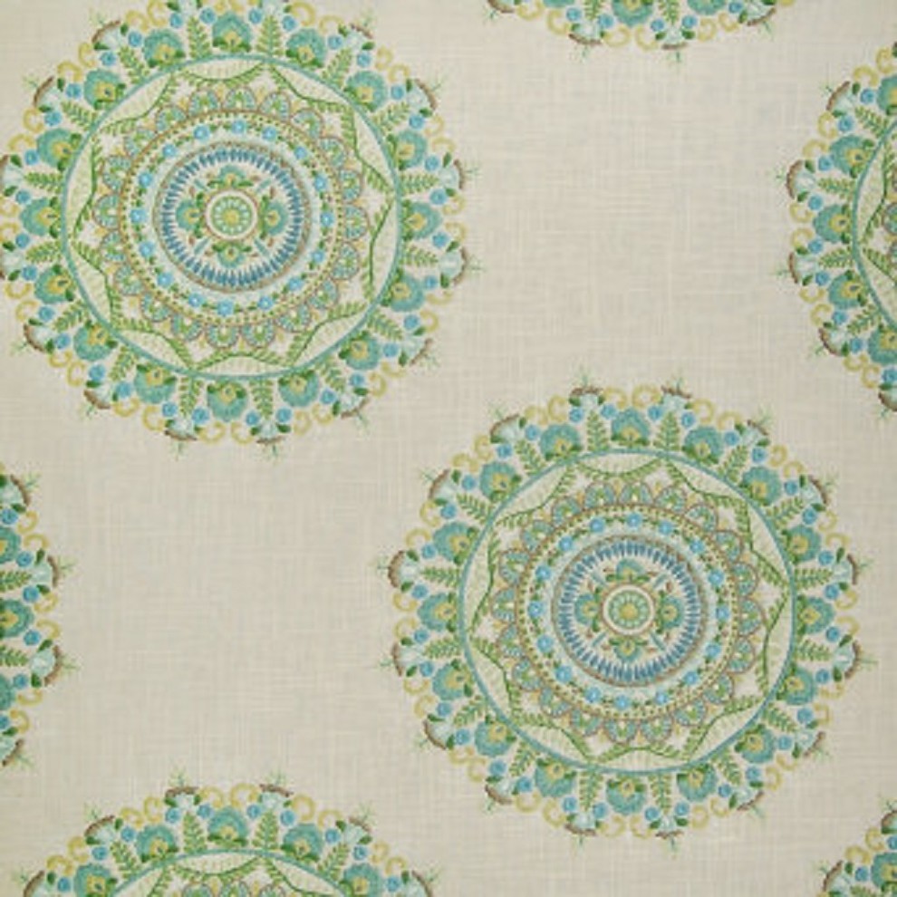 Home Decor GH Sea Glass Blues Decorator Fabrics