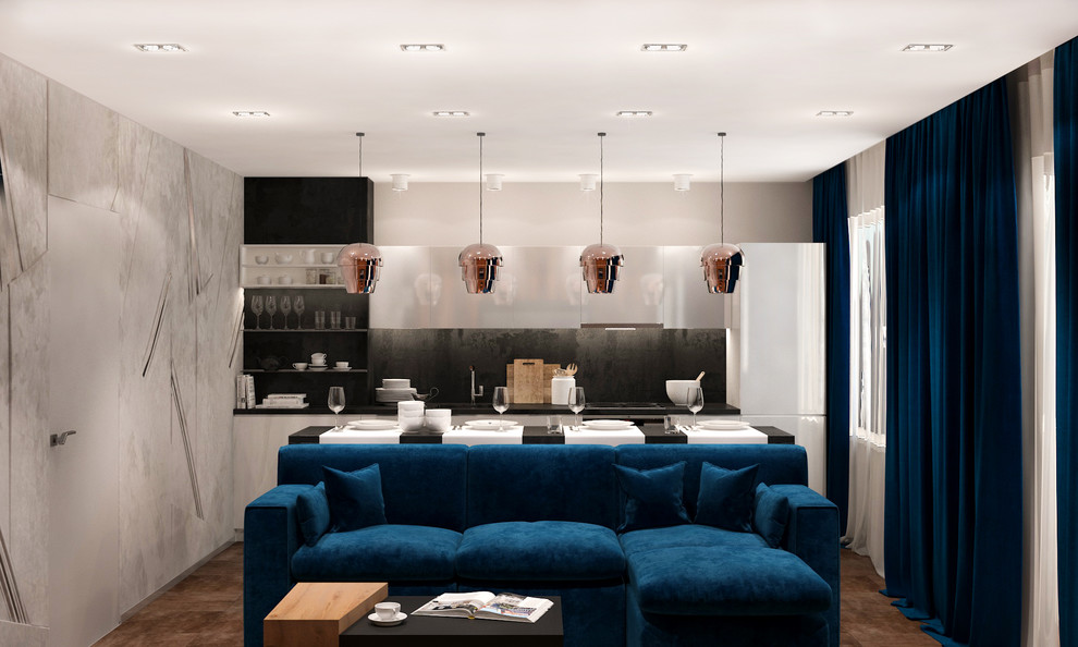 ПРОЕКТ КВАРТИРЫ-СТУДИИ ДЛЯ НОВОСТРОЙ КПД