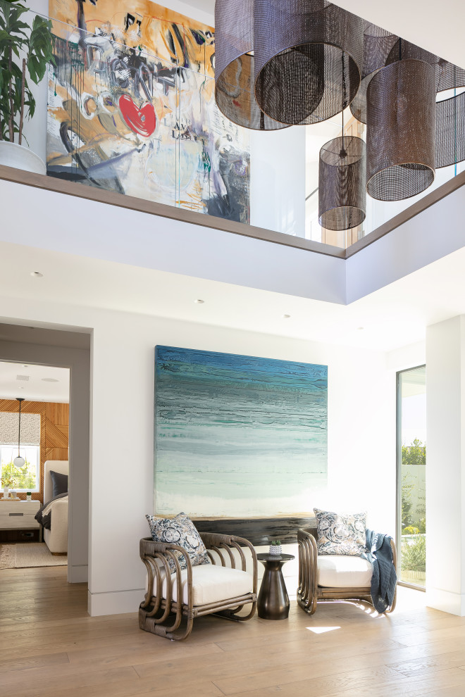 Home design - transitional home design idea in Orange County