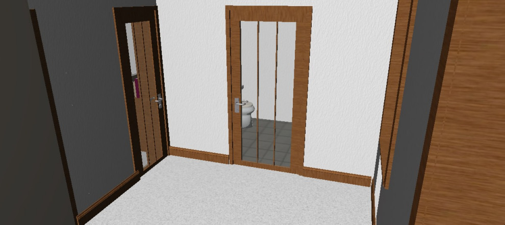 Лифтовой холл-прихожая.