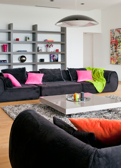 reportage d&eacute;co contemporary-living-room