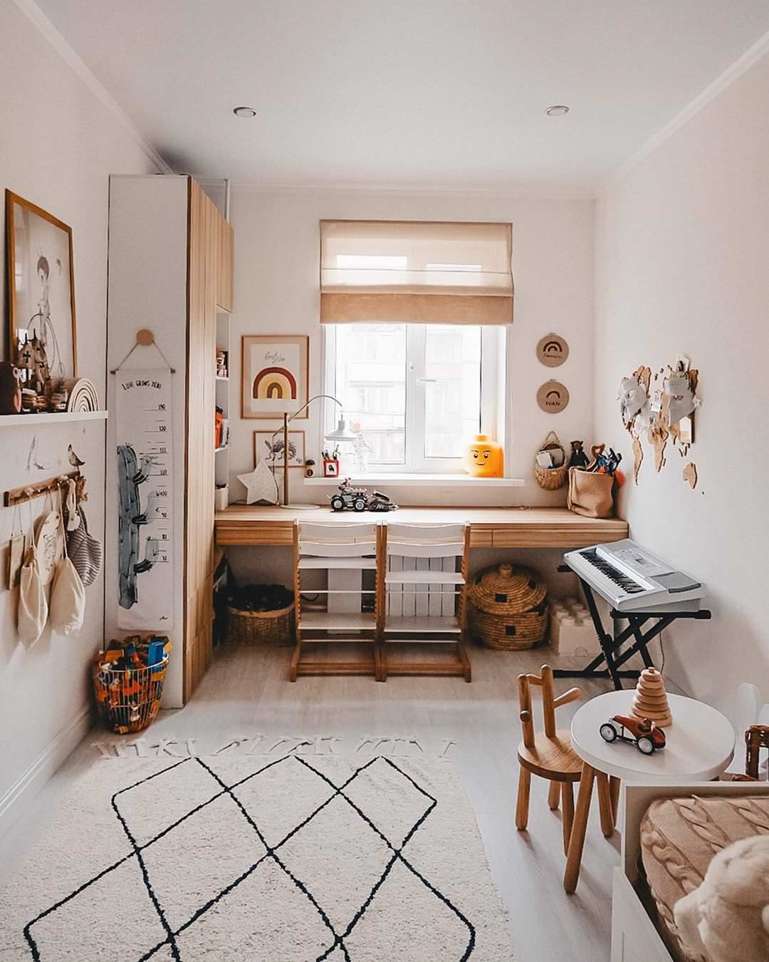 Детская для двух мальчиков с оригинальными обоями Alltowall