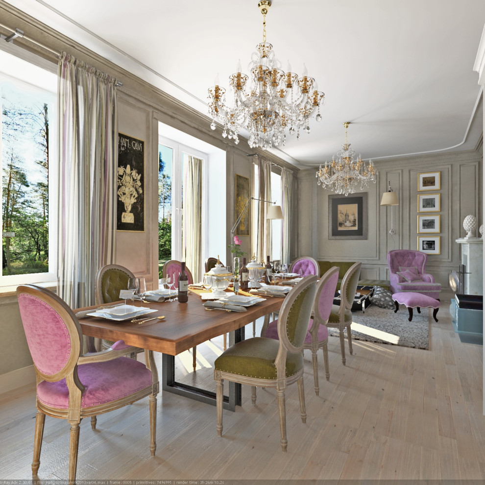 Интерьеры в таунхаусе.