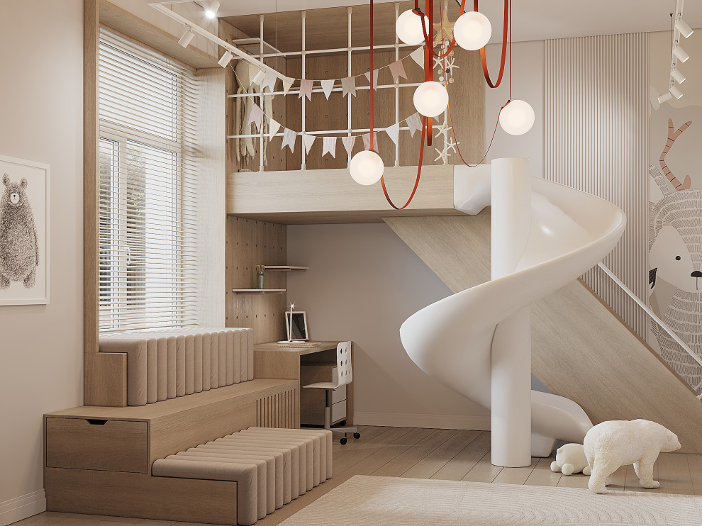 Дизайн интерьера детской комнаты