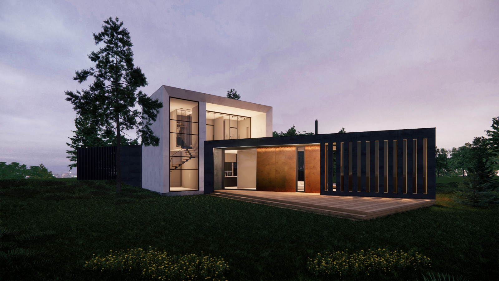 Жилой дом в поселке Медное озеро