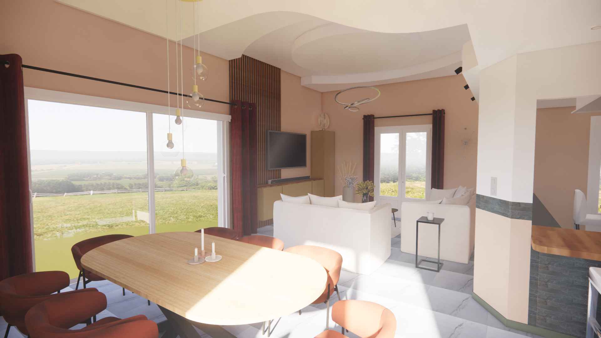 Projet 3D - Aménagement d'un espace de vie