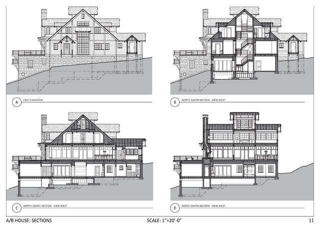 Andesite Elevations & Sections 