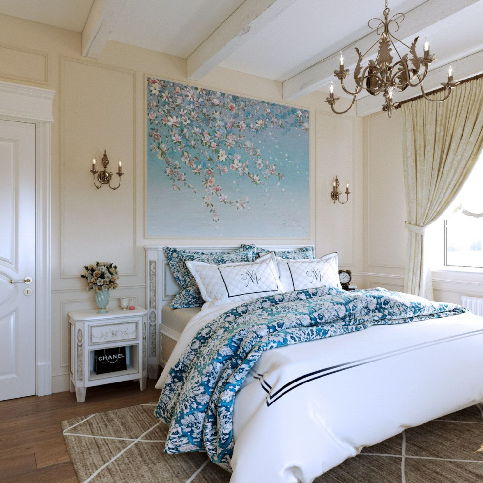 Дизайн проект частного дома в Московской области в стиле современный прованс