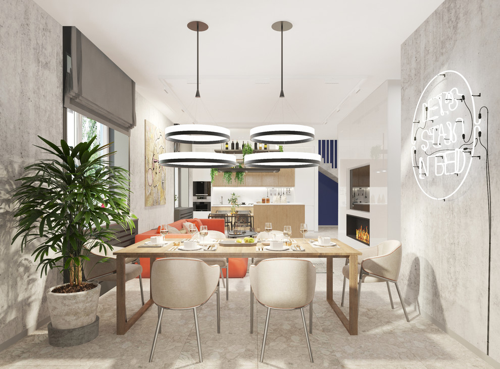 Интерьер таунхауса для молодой пары