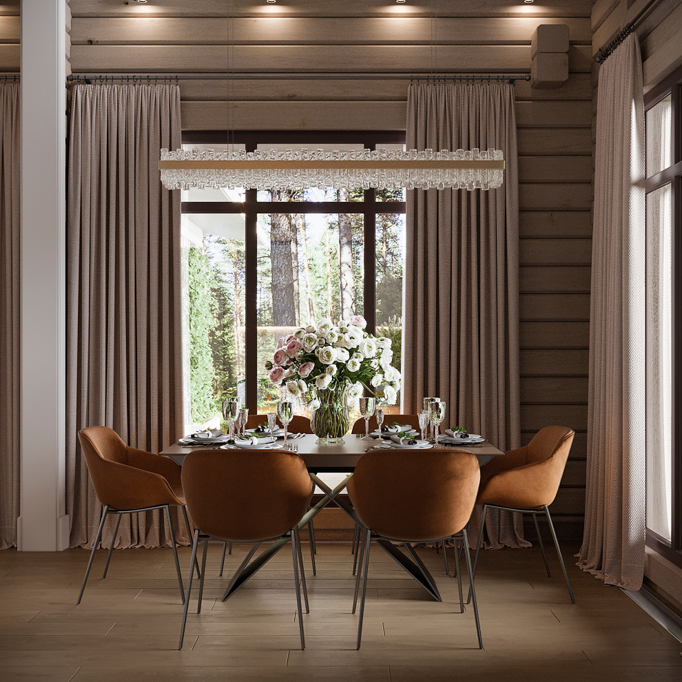 Дизайн дома  из бруса, Ильинка