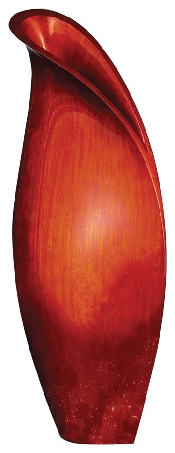 Large Scarlet Lily Vase
