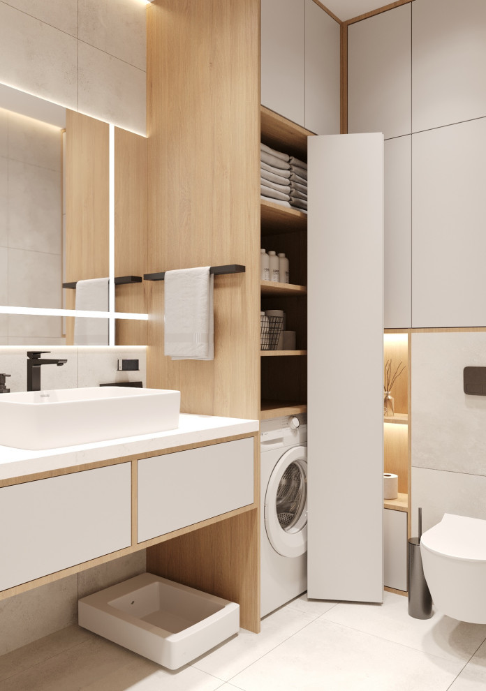 Санузел в ЖК Александровский