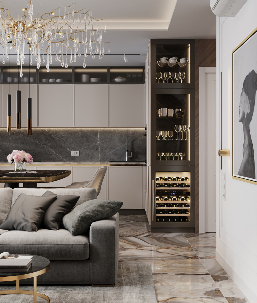 Интерьер квартиры в ЖК «Modum», 98м²